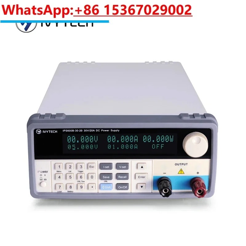 Programmable Dc Power Supply 60V 10A - مصدر طاقة تيار مستمر قابل للبرمجة