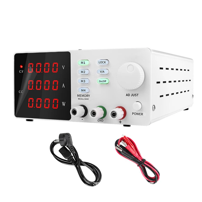 مصدر طاقة مختبري قابل للبرمجة  - مراجعة High Precision Adjustable Lab Power Supply 120V 3A وسعره