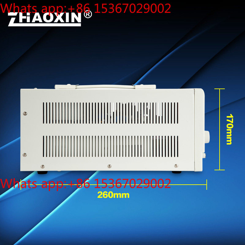 مصدر طاقة خطي مزدوج القناة RXN - مراجعة Dual Channel Linear Power Supply 30V 5A وسعره