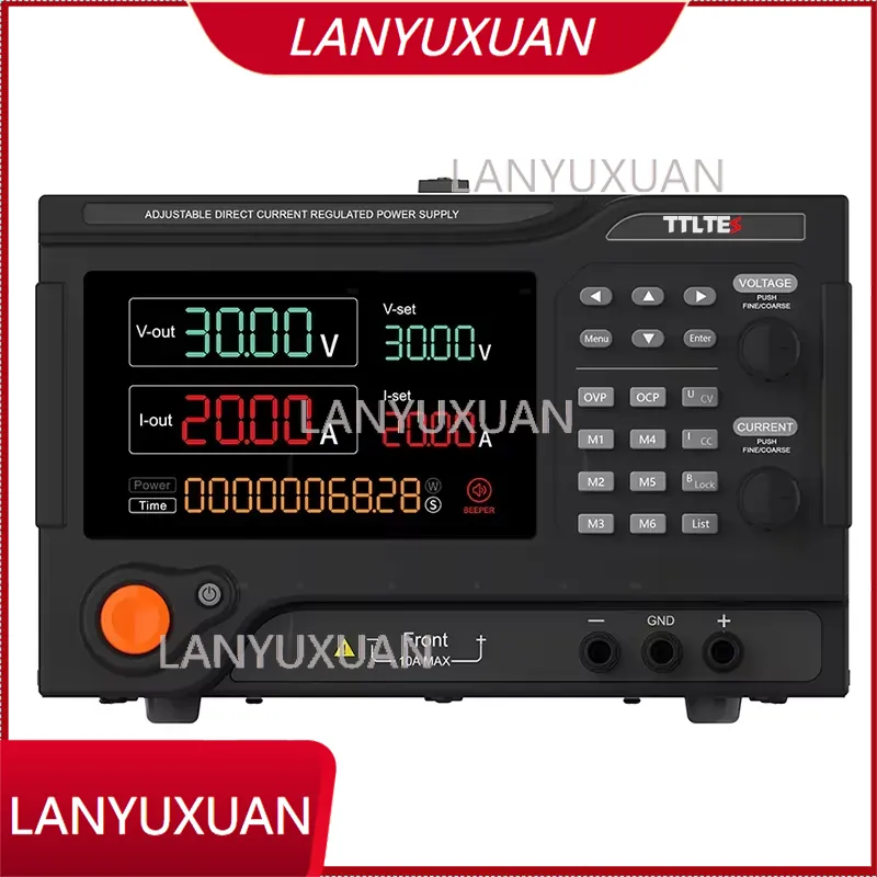 مزود طاقة تبديلي قابل للبرمجة  - مراجعة Programmable Dc Power Supply 60V 10A وسعره