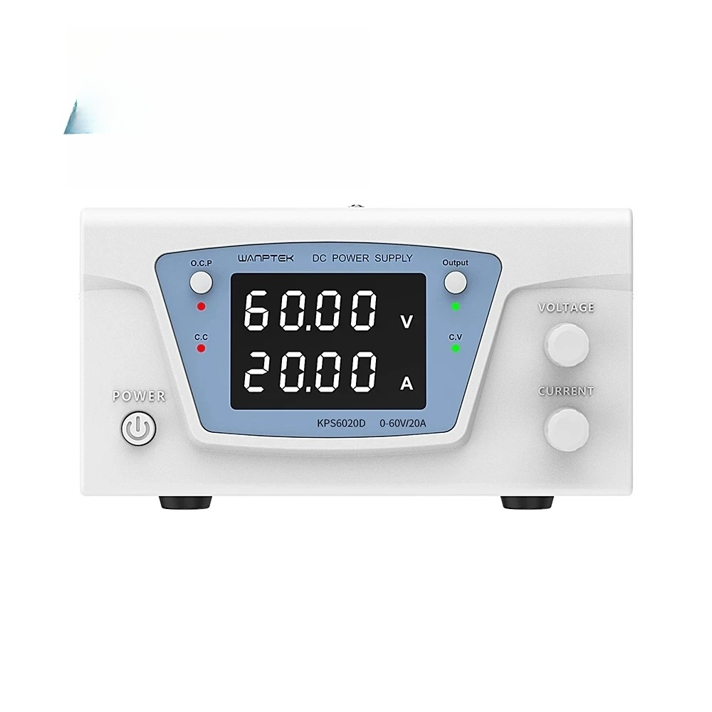 مزود طاقة تيار مستمر بشاشة LED - مراجعة High Power 60V 20A Bench Power Supply وسعره