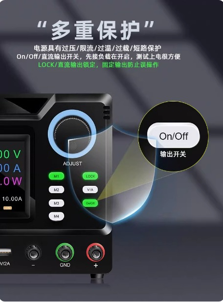 مزود طاقة تيار مستمر قابل للبر - مراجعة Programmable Dc Power Supply 60V 10A وسعره